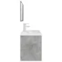 Bathroom furniture set, 2 pieces, gray plywood concrete by , Bathroom furniture - Ref: Foro24-3324894, Price: 324,38 €, Disco...