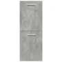Set muebles de baño 5 piezas madera ingeniería gris hormigón de , Muebles de baño - Ref: Foro24-3324896, Precio: 288,94 €, De...
