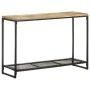 Massivholz-Konsolentisch aus Mangoholz 110x35x75 cm von , Seitentische - Ref: Foro24-320247, Preis: 123,07 €, Rabatt: %