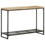 Massivholz-Konsolentisch aus Mangoholz 110x35x75 cm von , Seitentische - Ref: Foro24-320247, Preis: 123,07 €, Rabatt: %