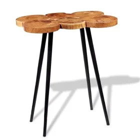 Solid acacia wood trunk bar table 90x60x110 cm by , Kitchen and dining tables - Ref: Foro24-243959, Price: 202,74 €, Discount: %