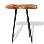 Solid acacia wood trunk bar table 90x60x110 cm by , Kitchen and dining tables - Ref: Foro24-243959, Price: 206,11 €, Discount: %