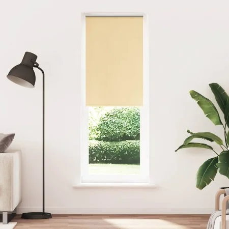 Estor Enrollable Opaco Beige 85x230 cm Tela Ancho 80,7 cm by , Blinds and blinds - Ref: Foro24-4010813, Price: 22,91 €, Disco...