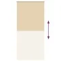 Estor Enrollable Opaco Beige 110x230 cm Tela Ancho 105,7 cm by , Blinds and blinds - Ref: Foro24-4010818, Price: 27,32 €, Dis...