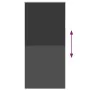 Estor Enrollable Opaco negro 115x210 cm Tela Ancho 110,7 cm by , Blinds and blinds - Ref: Foro24-4010923, Price: 32,79 €, Dis...