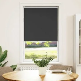 Estor Enrollable Opaco negro 65x175 cm Tela Ancho 60,7 cm by , Blinds and blinds - Ref: Foro24-4010887, Price: 16,38 €, Disco...