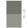 Estor Enrollable Opaco gris 130x210 cm Tela Ancho 126,6 cm by , Blinds and blinds - Ref: Foro24-4011186, Price: 30,61 €, Disc...