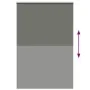 Estor Enrollable Opaco gris 160x210 cm Tela Ancho 156,6 cm by , Blinds and blinds - Ref: Foro24-4011192, Price: 38,94 €, Disc...