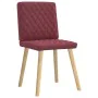 Sillas de comedor 4 unidades tela rojo tinto by , dining chairs - Ref: Foro24-3315224, Price: 199,31 €, Discount: %