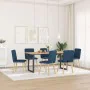 Esstischstühle, 6 Stück, blauer Stoff von , Essstühle - Ref: Foro24-3315499, Preis: 297,77 €, Rabatt: %