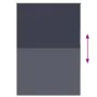 Estor Enrollable Opaco marino 115x130 cm Tela Ancho 110,7 cm by , Blinds and blinds - Ref: Foro24-4011495, Price: 26,60 €, Di...