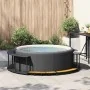 Revestimiento de bañera de hidromasaje con almacenaje y escalón de , Accesorios para piscinas y spa - Ref: Foro24-365610, Pre...