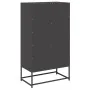 Schwarzer Stahlschrank 68x39x123 cm von , Sideboards - Ref: Foro24-853350, Preis: 129,03 €, Rabatt: %