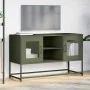 Fernsehmöbel aus olivgrünem Stahl, 100,5x39x60,5 cm. von , TV-Möbel - Ref: Foro24-853384, Preis: 91,83 €, Rabatt: %