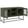 Fernsehmöbel aus olivgrünem Stahl, 100,5x39x60,5 cm. von , TV-Möbel - Ref: Foro24-853384, Preis: 91,83 €, Rabatt: %
