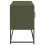 Fernsehmöbel aus olivgrünem Stahl, 100,5x39x60,5 cm. von , TV-Möbel - Ref: Foro24-853384, Preis: 91,83 €, Rabatt: %