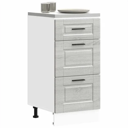 Unterschrank für die Küche in Porto Grau Sonoma aus Holzwerkstoffen. von , Küchenschränke - Ref: Foro24-854226, Preis: 85,27 ...