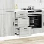 Unterschrank für die Küche in Porto Grau Sonoma aus Holzwerkstoffen. von , Küchenschränke - Ref: Foro24-854226, Preis: 85,27 ...