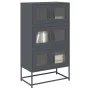 Anthracite gray steel sideboard 68x39x123 cm by , Sideboards - Ref: Foro24-853352, Price: 136,45 €, Discount: %