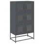 Anthracite gray steel sideboard 68x39x123 cm by , Sideboards - Ref: Foro24-853352, Price: 136,45 €, Discount: %