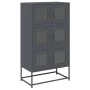 Aparador de acero gris antracita 68x39x123 cm de , Aparadores - Ref: Foro24-853352, Precio: 136,32 €, Descuento: %