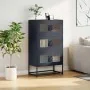 Anthracite gray steel sideboard 68x39x123 cm by , Sideboards - Ref: Foro24-853352, Price: 136,45 €, Discount: %