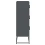 Anthracite gray steel sideboard 68x39x123 cm by , Sideboards - Ref: Foro24-853352, Price: 136,45 €, Discount: %