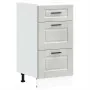 Porto gray cement reconstituted wood kitchen base cabinet by , Kitchen cabinets - Ref: Foro24-854224, Price: 82,29 €, Discoun...