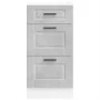 Porto gray cement reconstituted wood kitchen base cabinet by , Kitchen cabinets - Ref: Foro24-854224, Price: 82,29 €, Discoun...