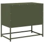 Fernsehmöbel aus olivgrünem Stahl, 68x39x60,5 cm. von , TV-Möbel - Ref: Foro24-853390, Preis: 78,14 €, Rabatt: %