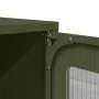 TV stand in olive green steel, 68x39x60.5 cm by , TV Furniture - Ref: Foro24-853390, Price: 78,14 €, Discount: %