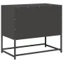 Black steel TV stand 68x39x60.5 cm by , TV Furniture - Ref: Foro24-853386, Price: 65,33 €, Discount: %