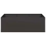 Jardinera de acero laminado en frío negro 120x80x40 cm by , Pots and planters - Ref: Foro24-860745, Price: 95,29 €, Discount: %
