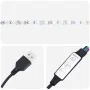 Mesilla de noche con luces LED roble artesanal 38x34x50 cm de , Mesitas de noche - Ref: Foro24-861299, Precio: 57,14 €, Descu...