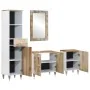 Conjunto de muebles de baño 4 piezas madera maciza de mango von , Badezimmermöbel - Ref: Foro24-3310137, Preis: 326,08 €, Rab...