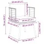 Gartensofas mit Kissen, 2 Stück, aus synthetischem Rattan in Naturfarbe. von , Gartenstühle - Ref: Foro24-3328657, Preis: 221...