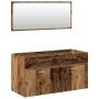 5-teiliges Badezimmermöbelset aus gealtertem Holzwerkstoff von , Badezimmermöbel - Ref: Foro24-3328913, Preis: 436,93 €, Raba...