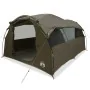 Family tunnel tent for 6 people, waterproof, brown. by , tents - Ref: Foro24-4009576, Price: 185,41 €, Discount: %