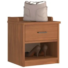 Banco de recibidor SANDNES madera maciza de pino 45x40x50 cm by , Benches for halls and storage - Ref: Foro24-4010445, Price:...