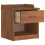 Banco de recibidor SANDNES madera maciza de pino 45x40x50 cm by , Benches for halls and storage - Ref: Foro24-4010445, Price:...