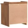 Banco de recibidor SANDNES madera maciza de pino 45x40x50 cm by , Benches for halls and storage - Ref: Foro24-4010445, Price:...