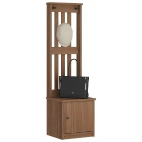 Perchero de entrada SANDENS 45x40x159,5cm madera maciza de pino von , Bänke für Hallen und Lager - Ref: Foro24-4010485, Preis...
