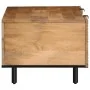 Solid black mango wood coffee table 100x54x40 cm brown by , Coffee table - Ref: Foro24-4017732, Price: 151,54 €, Discount: %