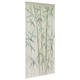 Bamboo print insect door curtain 90x220cm bamboo by , Mosquito nets for windows - Ref: Foro24-4017441, Price: 50,65 €, Discou...