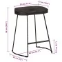 Bar stools 46x38x52 cm solid mango wood by , Kitchen stools - Ref: Foro24-4013529, Price: 87,50 €, Discount: %