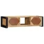TV stand 100x30x25 solid rough mango wood by , TV Furniture - Ref: Foro24-4013597, Price: 157,46 €, Discount: %