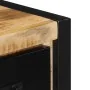 TV stand 100x30x25 solid rough mango wood by , TV Furniture - Ref: Foro24-4013597, Price: 157,46 €, Discount: %