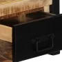 TV stand 100x30x25 solid rough mango wood by , TV Furniture - Ref: Foro24-4013597, Price: 157,46 €, Discount: %