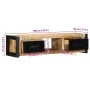 TV stand 100x30x25 solid rough mango wood by , TV Furniture - Ref: Foro24-4013597, Price: 157,46 €, Discount: %