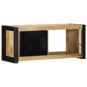 TV stand 80x30x35 solid rough mango wood by , TV Furniture - Ref: Foro24-4013595, Price: 143,71 €, Discount: %